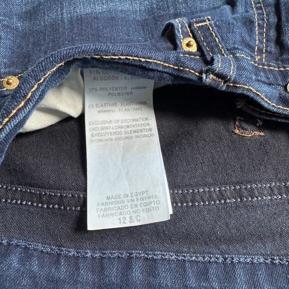 Levi’s Signature Curvy Bootcut Women’s Jeans 12S Dark Wash - Picture 4 of 5